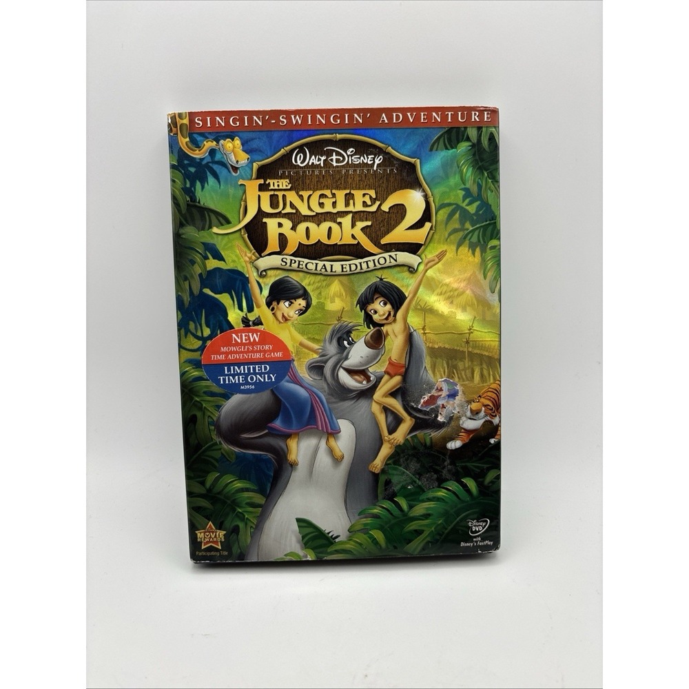 Walt Disney The Jungle Book 2 DVD‎ (Special Edition) Singin'-Swinging' Adventure